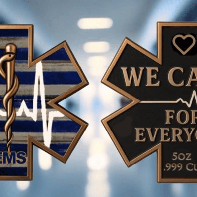 WE CARE FOR EVERYONE 5 OZ COPPER IN CAPSULE