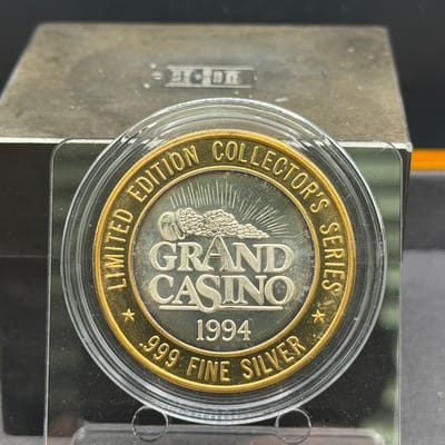 Casino Silver Strike 0.6oz ~ Humphrey Bogart Grand - additional view