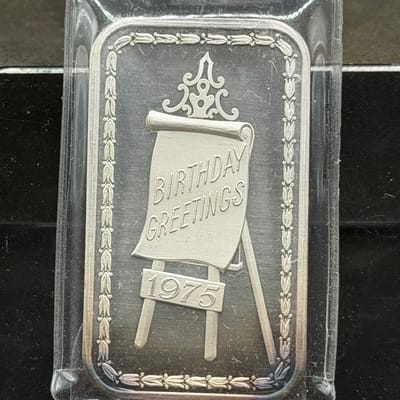 1975 Birthday Greetings by Madison Mint