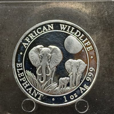 2014 Somali Republic African Elephant 1oz