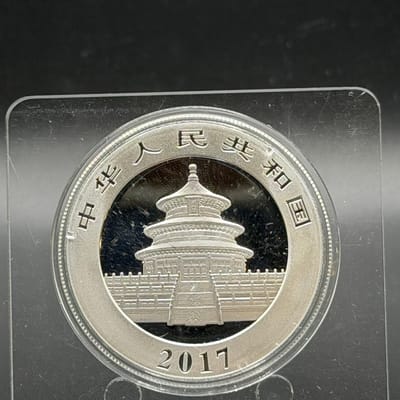 2017 Panda Silver Coin in Capsule ~ 30g - additional view