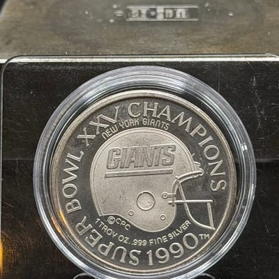 NY Giants Stadium Super Bowl Champions 1oz - additional view