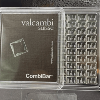 VALCAMBI SILVER COMBIBAR 100 X 1G AUC