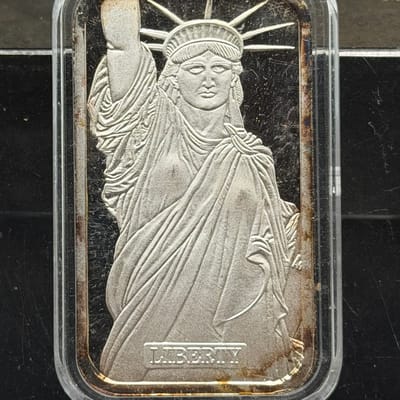 MTB ~ Liberty 1oz Bar ~ JM Variety F9043 Bx2