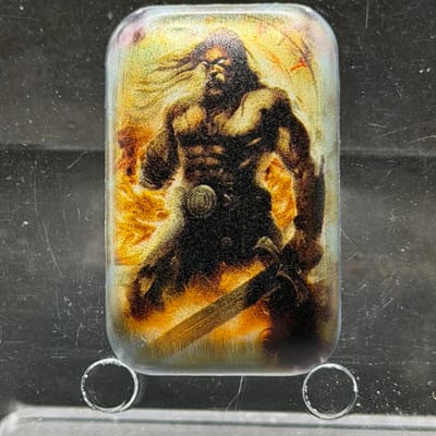 TYR - Germania Mint GODS 2 oz Silver Cast Bar 2024