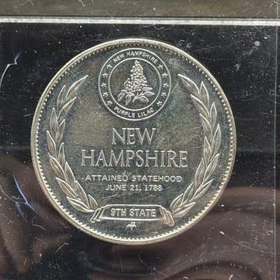 New Hampshire ~ 9th State Round - additional view