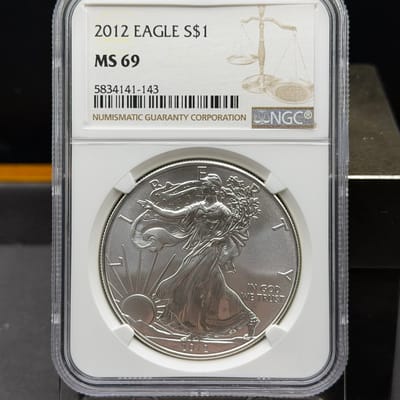 American Silver Eagle 2012 NGC MS69