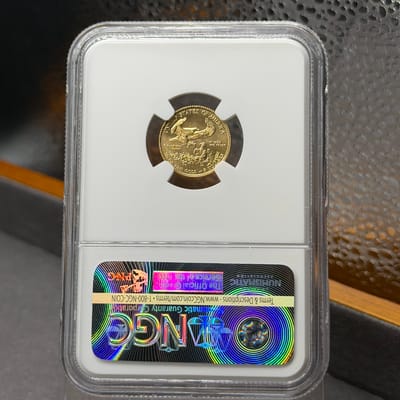 2016 American Gold Eagle 1/10oz $5 MS69 NGC - additional view