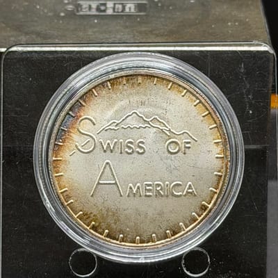 1973 Toned Vintage Swiss of America / Draper Mint