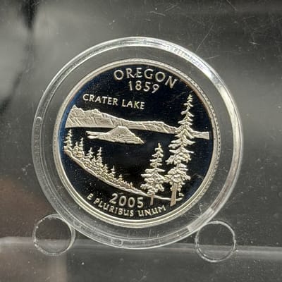 Oregon Silver State Quarter ~ 0.18oz