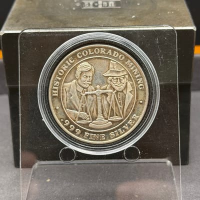 Historic Colorado Mining: Cripple Creek 24.4g 999