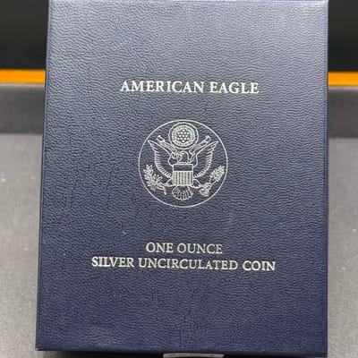 2007-W American Eagle Silver Uncirculated OGP/Box - additional view