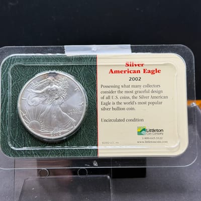 Littleton 2002 American Silver Eagle
