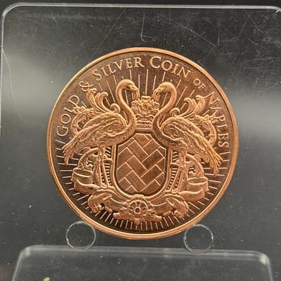 2 x Florida Panther Copper Collectible 1 oz Round - additional view
