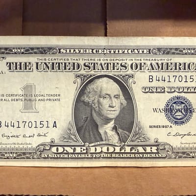 1957 Silver Certificate - Random Draw