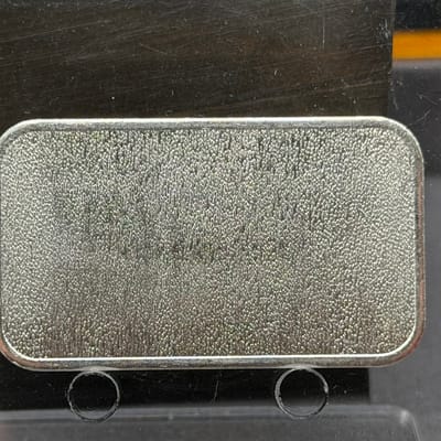 Engelhard 1oz Bar ~ Frosted Back ~ PD88837 - additional view