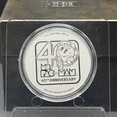 Ms. PAC-MAN™ 40th Anniversary 1oz Coin
