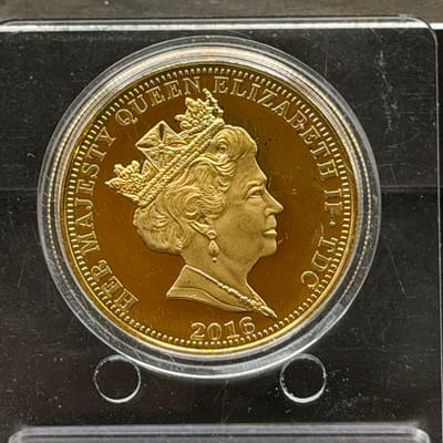 Copper 1oz: Gala Premieres Queen Elizabeth Coloriz - additional view
