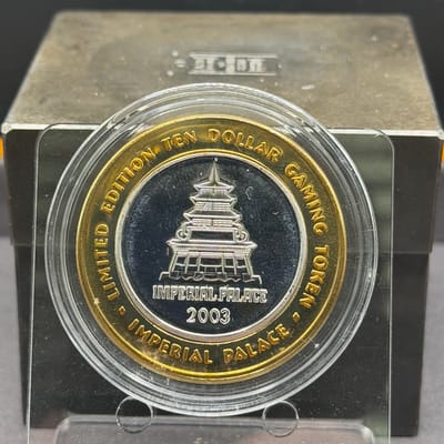 Casino Silver Strike 0.6oz ~ Imperial Palace 2003