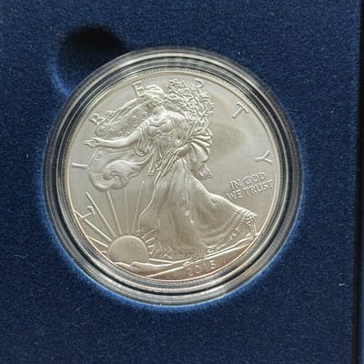2015-W American Eagle Silver Uncirculated OGP/Box