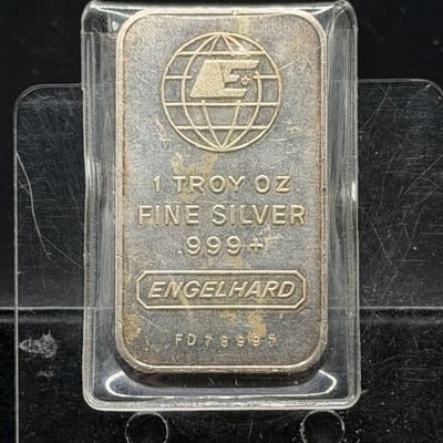 Engelhard Vintage Horizontal 1oz ~ FD78997