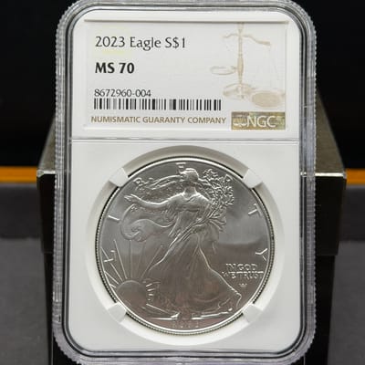 American Silver Eagle 2023 NGC MS70