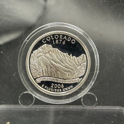 Colorodo Silver State Quarter ~ 0.18oz