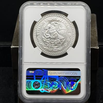 1995 Libertad 1 oz .999 Silver ~ NGC MS68 - additional view