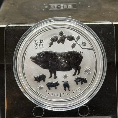 2019 Lunar Year of the Pig Australia 1oz .9999