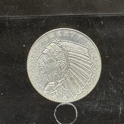 Silver 1/10oz: Incruse Indian Head / Eagle