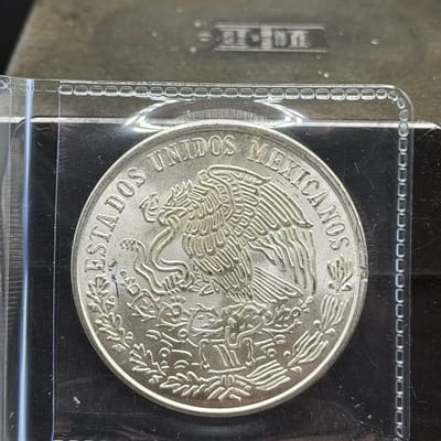 1979 Cien Pesos (0.643oz of silver) Lot E - additional view