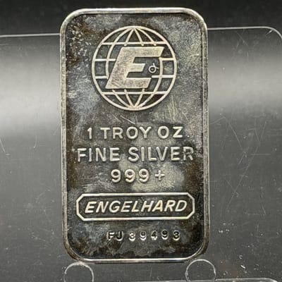 Engelhard 1oz Bar ~ FJ 39493