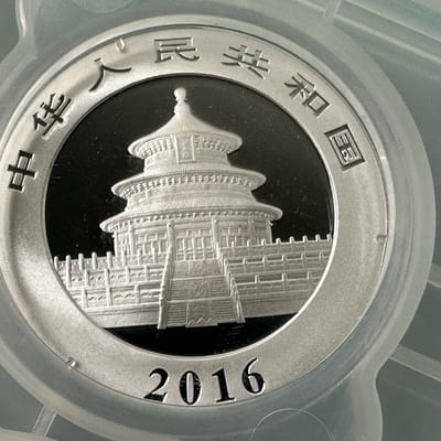 2016 10 Yuan Silver Chinese Panda .999 30g BU 30g - additional view