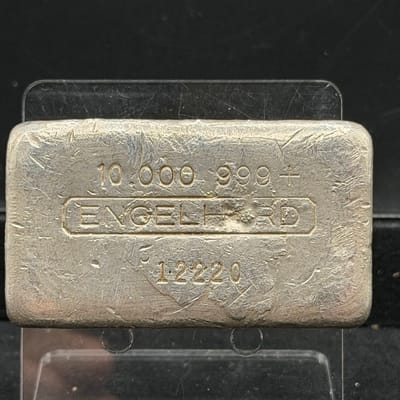 Engelhard 10oz 3rd Series Poured W/ Prefix