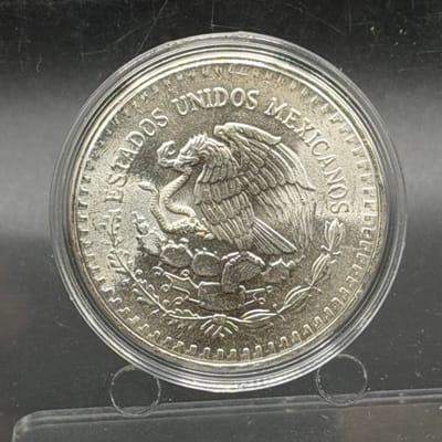 1985 Libertad 9999 1 oz Silver Coin - Mexican Mint - additional view