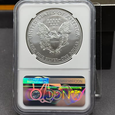American Silver Eagle 2012 NGC MS69 - additional view