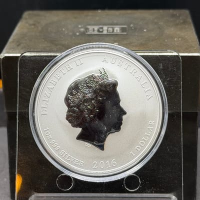 2016 Australia Year of The Monkey Perth 1 Oz 999  - additional view