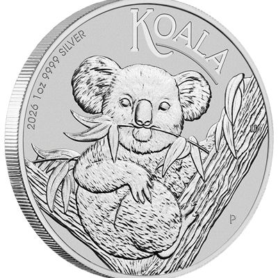 2026 Silver Australian Koala 1 oz $1 Brilliant Unc