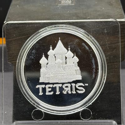 Tetris SIlver 1oz Round ~ 2021 Nuie