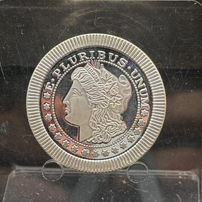NEAR SPOT Silver 1oz 999 Morgan Dollar Tribute 