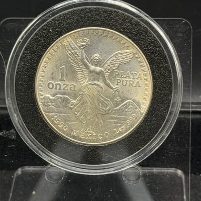 1990 Libertad 1oz Onza in Capsule ~ Semi Key Date