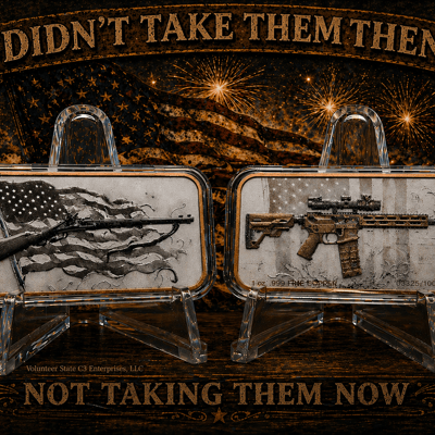 Second Amendment 2A 1 oz Copper Bar in Capsule 