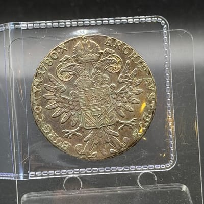 1780 Silver Thaler Restrike - additional view