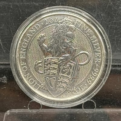 2016 Lion of England ~ Queens Beast 2oz
