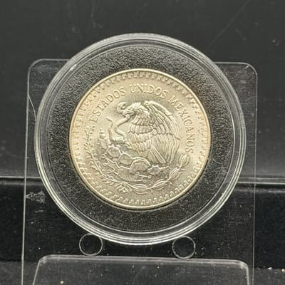 1990 Libertad 1oz Onza in Capsule ~ Semi Key Date - additional view
