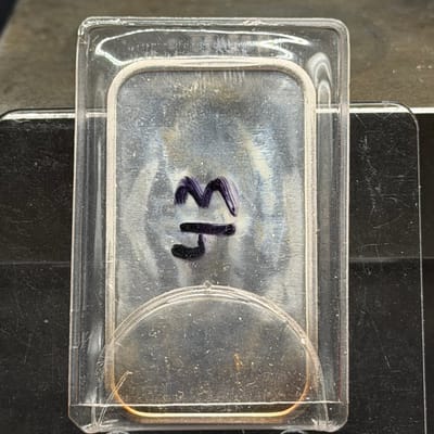 Near Spot: 1972 Merry Christmas Silver Bar - additional view
