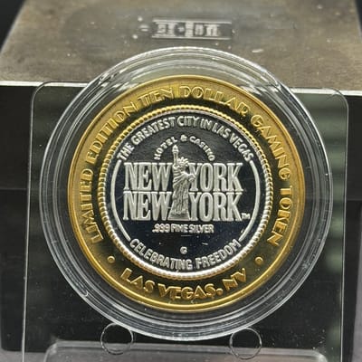Casino Silver Strike 0.6oz~ New York ~ USA - additional view