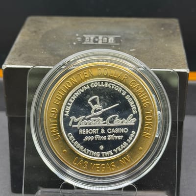 Casino Silver Strike 0.6oz ~ Monte Carlo - additional view