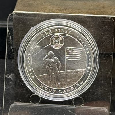 Near Spot: The First Moon Landing 1oz 2023 Malta