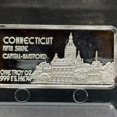 1975 Connecticut 5th State Hamilton Mint